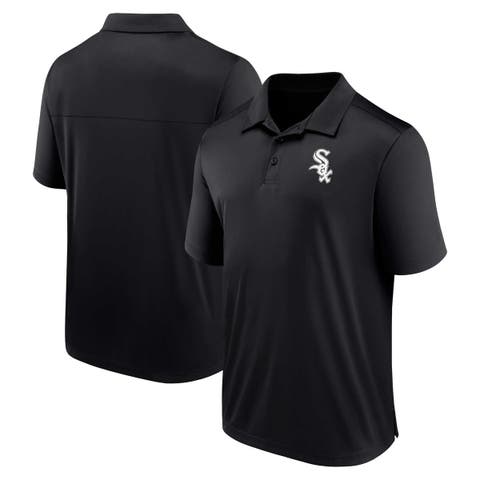 Men's Fanatics Branded Black Chicago White Sox Logo Polo