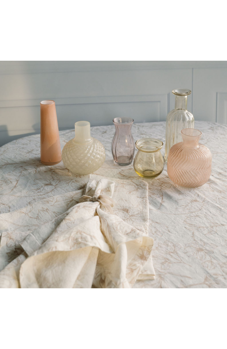 CG Hunter Assorted Yellow and Peach Glass Bud Vases, Alternate, color, Yellow And Peach