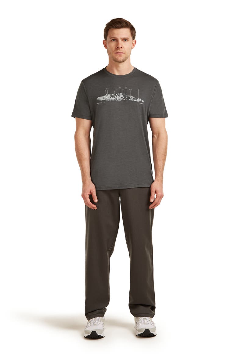 Merino 150 Tech Lite Graphic T-Shirt, Alternate, color, OBSIDIAN