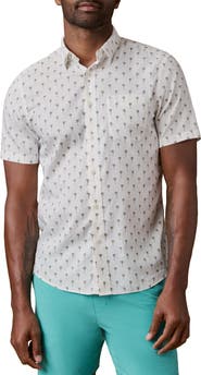 Faherty Movement Short Sleeve Button-Up Shirt