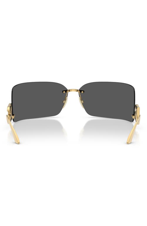 Dolce & Gabbana Dolce&gabbana 79mm Oversize Rectangular Sunglasses