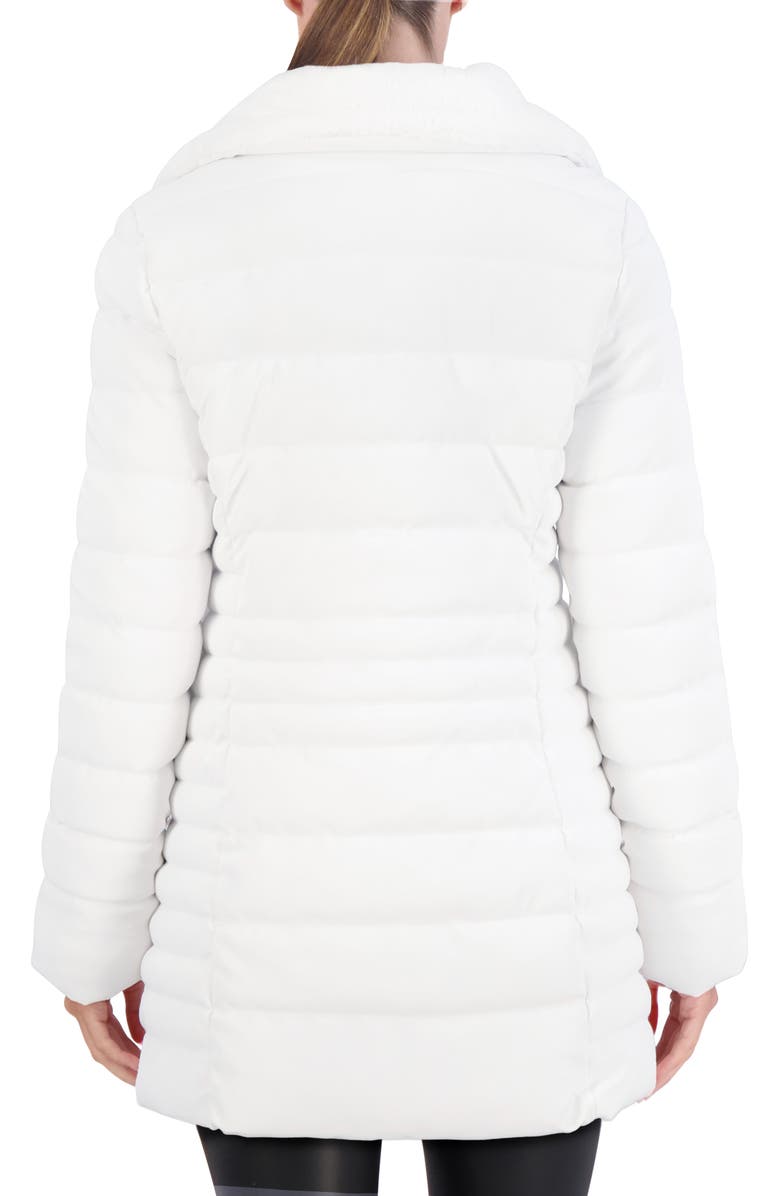 Ookie & Lala Stadium Quilted Jacket, Alternate, color, White