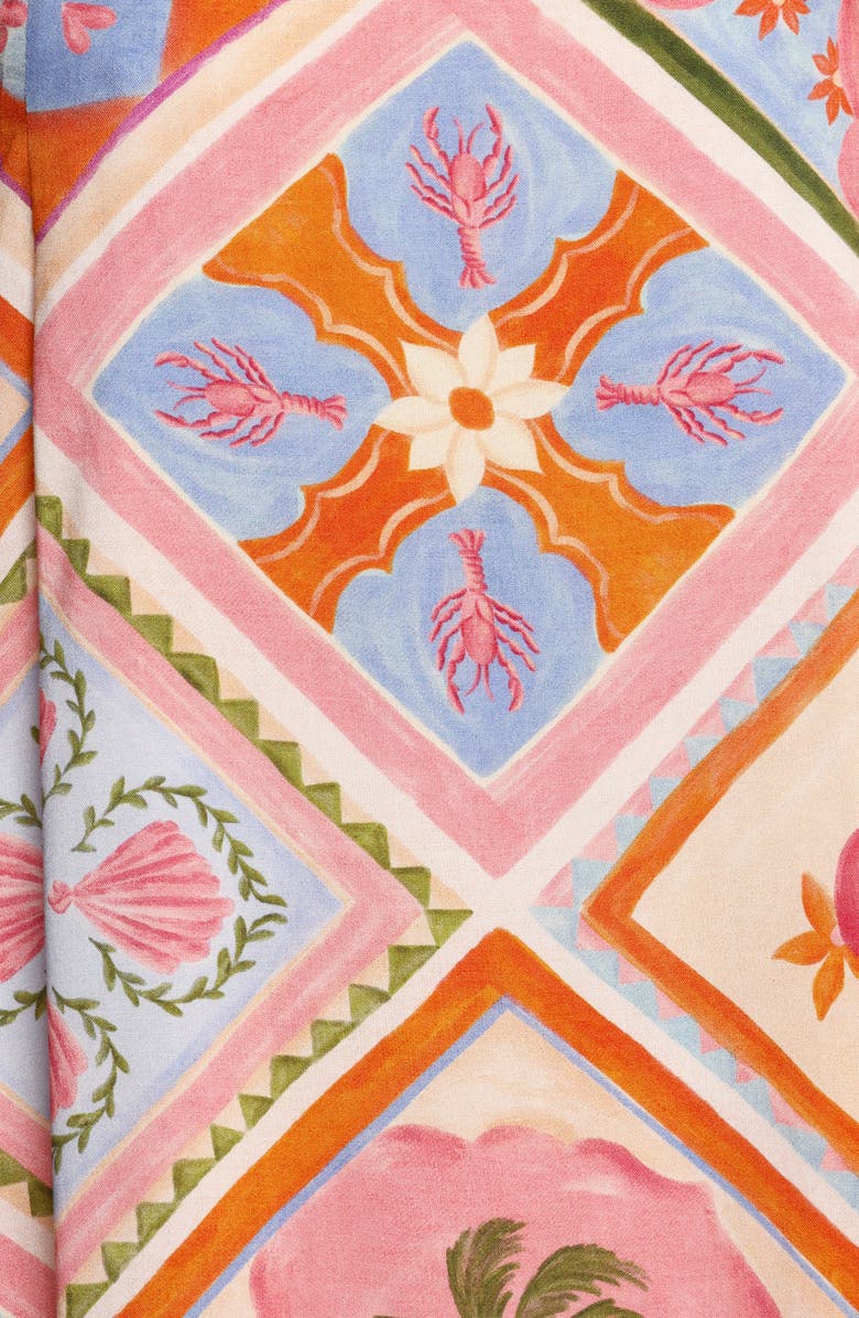 Petal & Pup Gisela Print Sundress, Alternate, color, Multi Tile