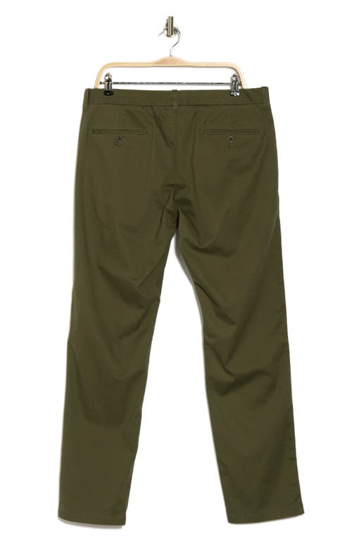 Nordstrom Stretch Cotton Slim Chino Pants In Green