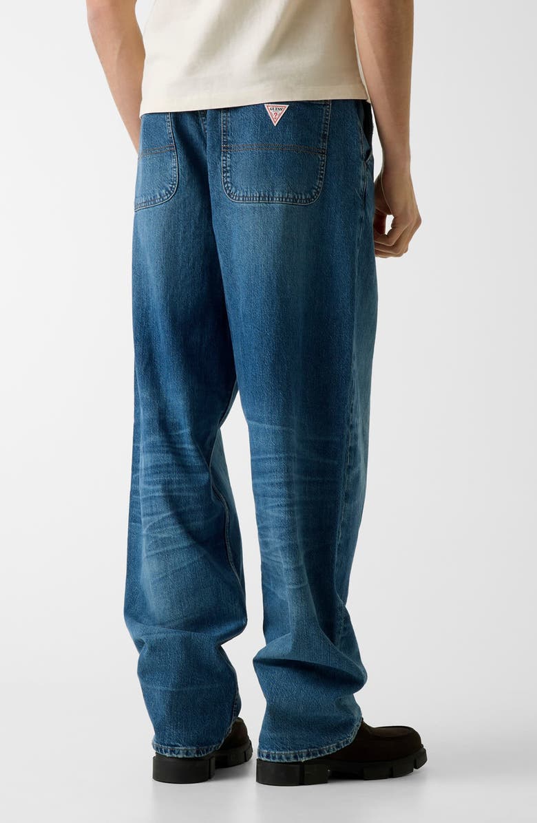GUESS ORIGINALS Super Baggy Wide Leg Jeans, Alternate, color, Gpai-Light
