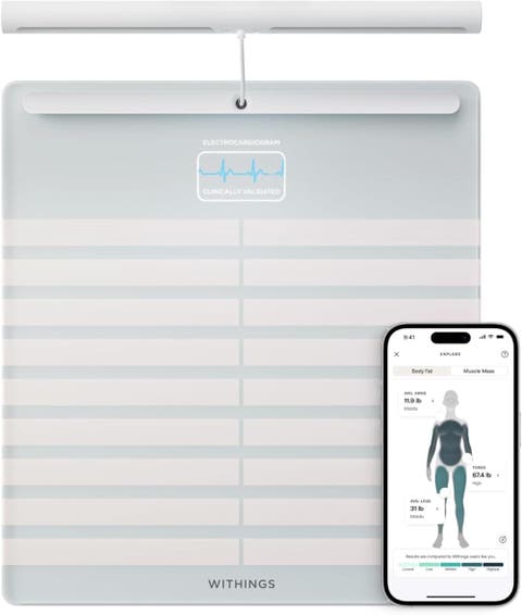 Body Scan - Wi-Fi Connected Scale - White