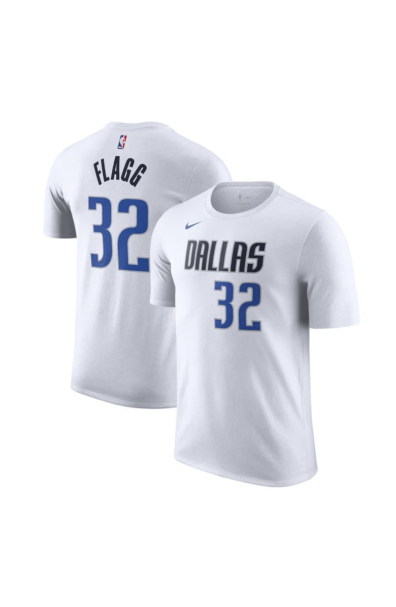 Nike Men's Nike Cooper Flagg White Dallas Mavericks 2025 NBA Draft First Round Pick Association Edition Name & Number T-Shirt, Alternate, color, White