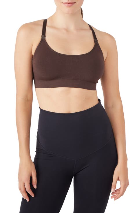 Seamless Yoga Nursing Bralette