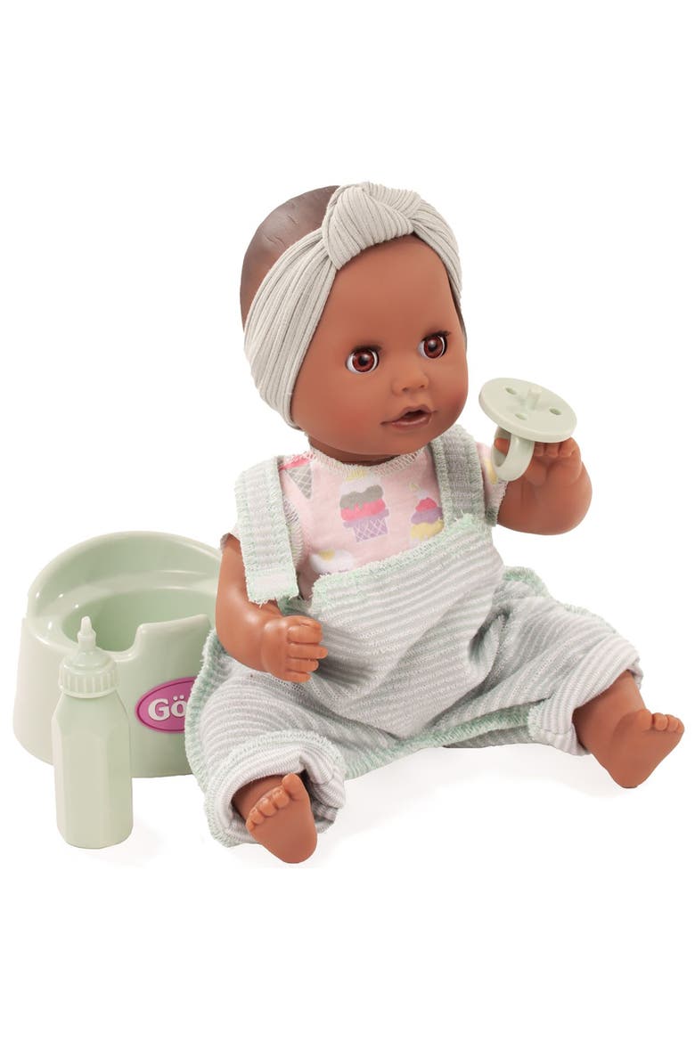 Sleepy Aquini 13" Drink & Wet Bath Baby Girl Doll, Main, color, Multicolored