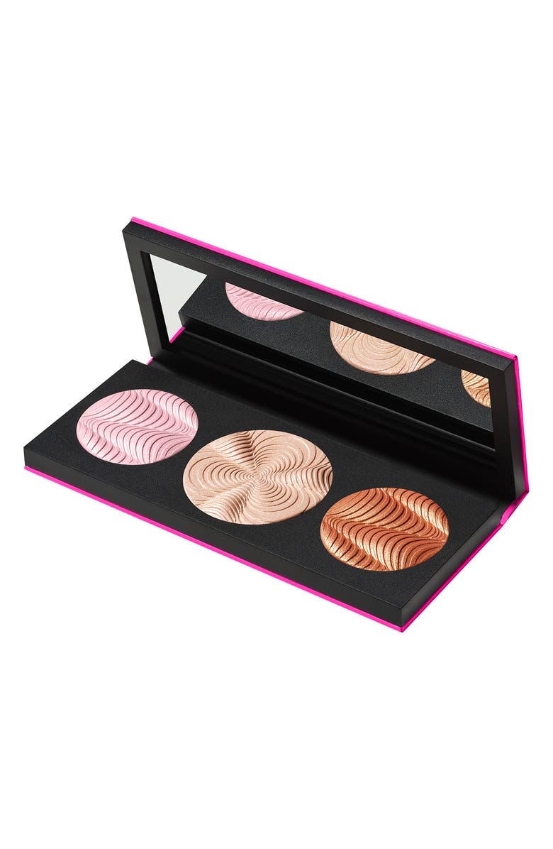 MAC Cosmetics MAC Step Bright Up Extra Dimension Skinfinish Powder Highlighter Palette USD $54 Value, Alternate, color, Light