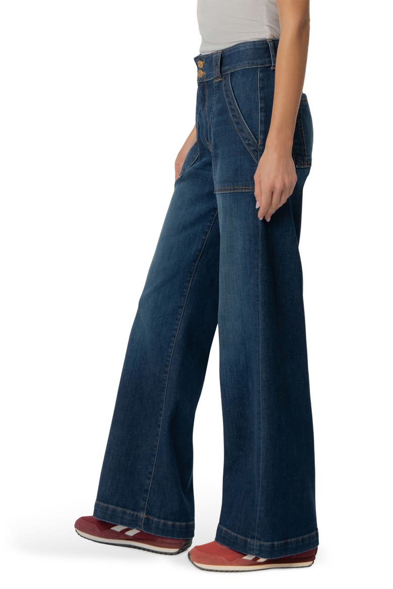 Jodi High Waist Straight Leg Utility Jeans, Alternate, color, NOURISH