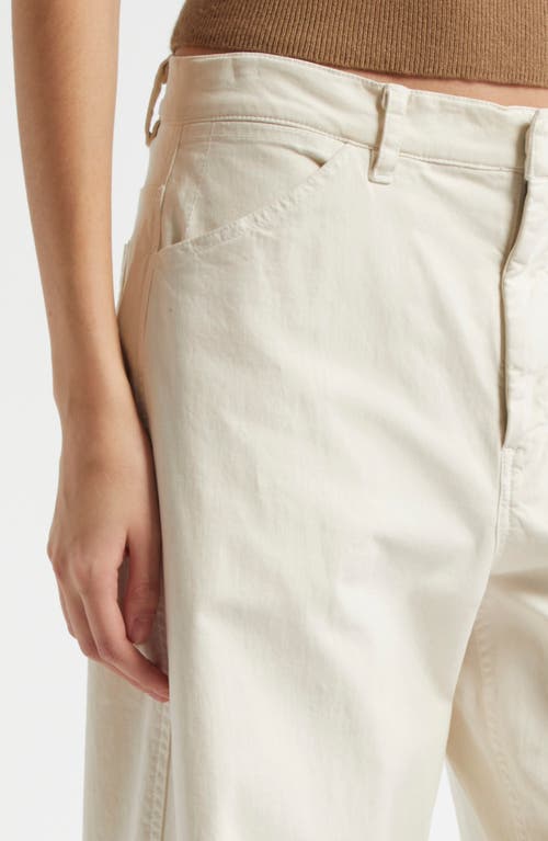 Nili Lotan Tribeca Straight Leg Pants In Stone