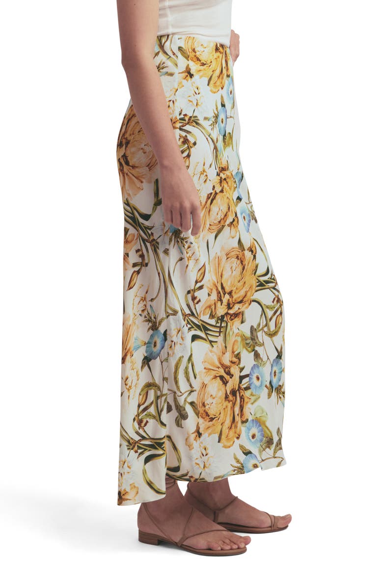 Favorite Daughter The Gwen Floral Print Maxi Skirt, Alternate, color, 