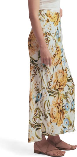 The Gwen Floral Print Maxi Skirt