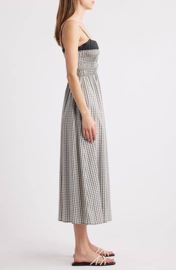 Primrose Gingham A-Line Dress