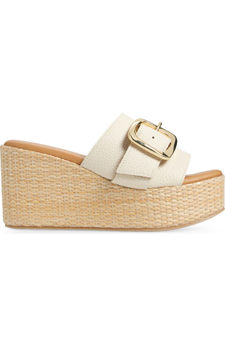 Chocolat Blu Jana Platform Wedge Slide Sandal, Alternate, color, Ice Leather