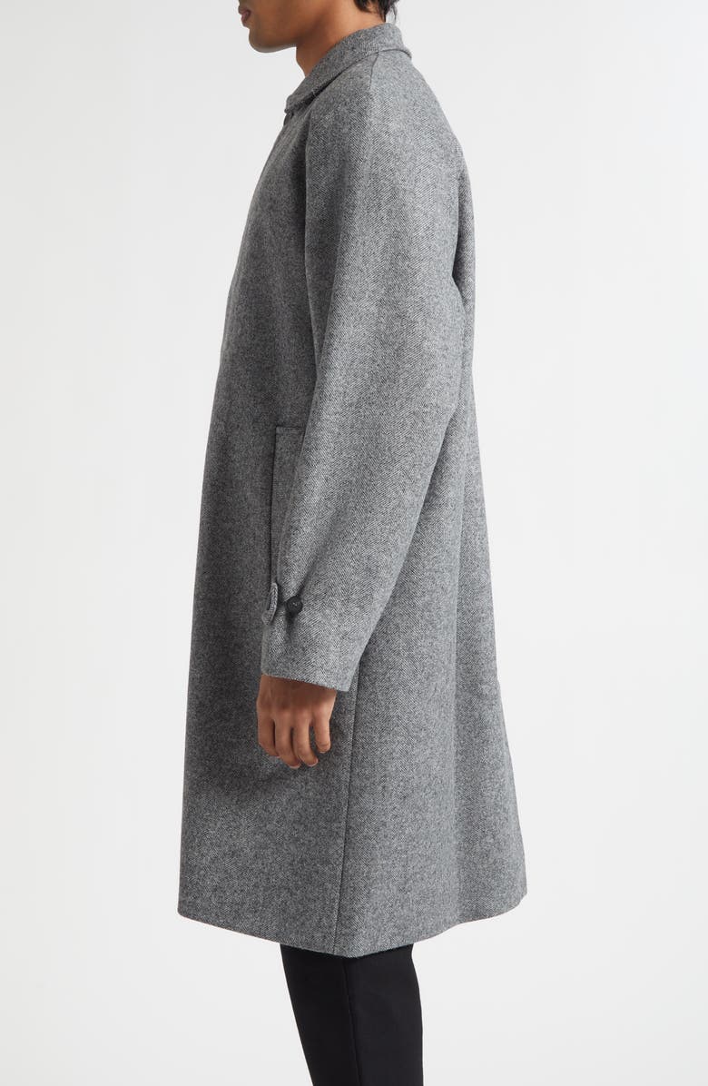 PALMES Heritage Herringbone Wool Coat, Alternate, color,