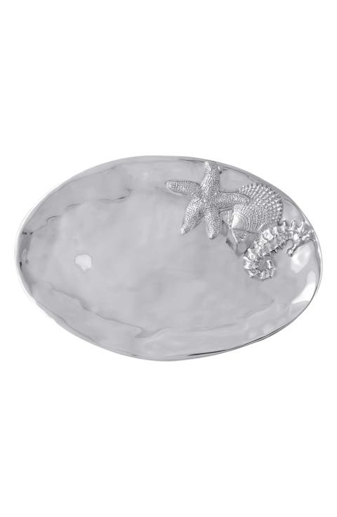 Oval Sea Serving Tray