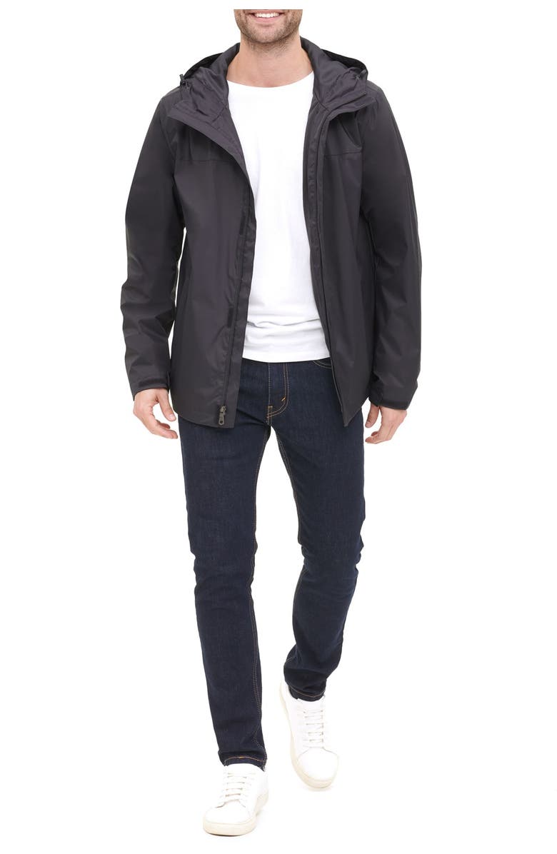Hooded Rain Slicker Jacket