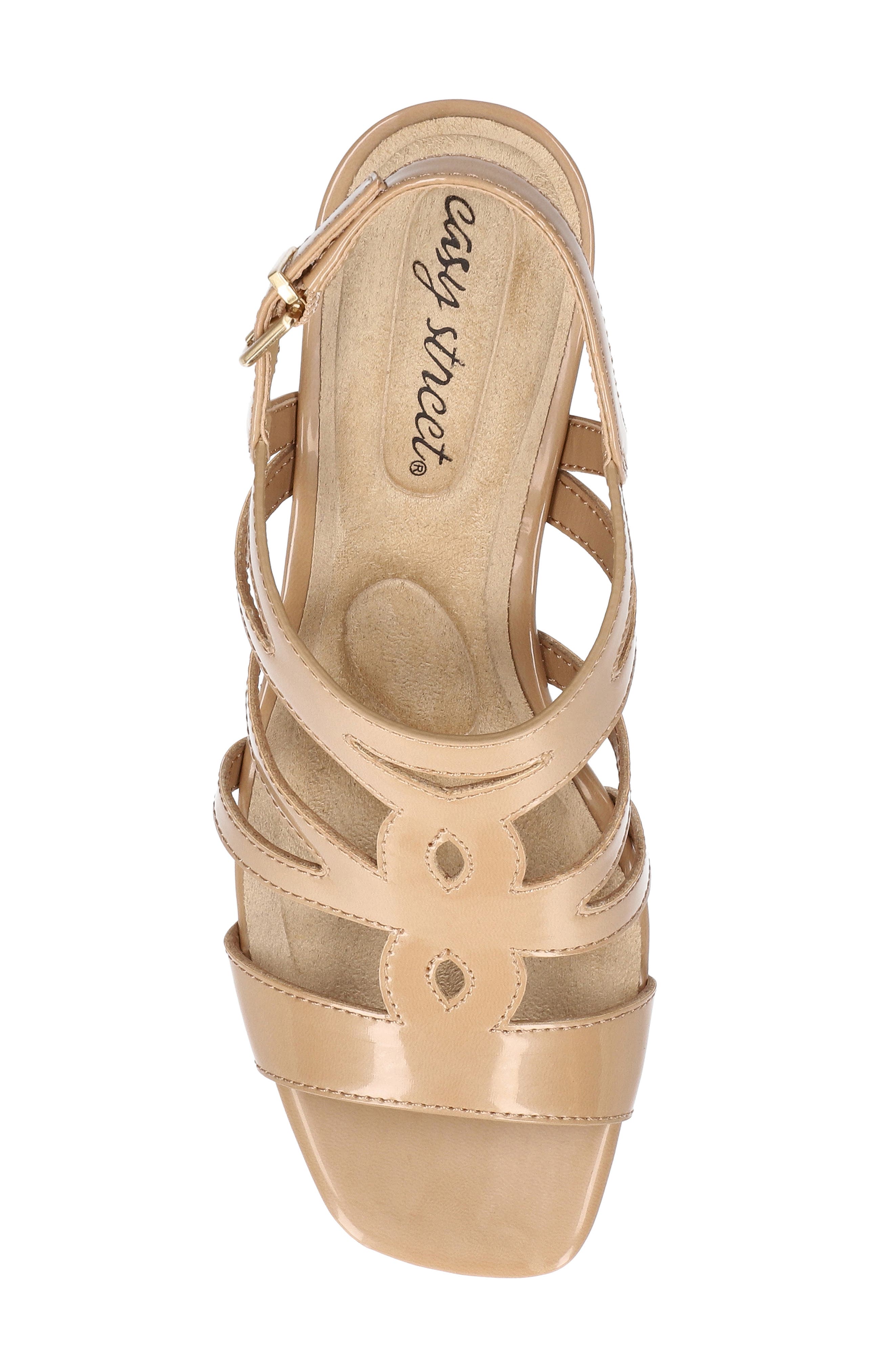 Divine Slingback Sandal, Alternate, color, NUDE PATENT