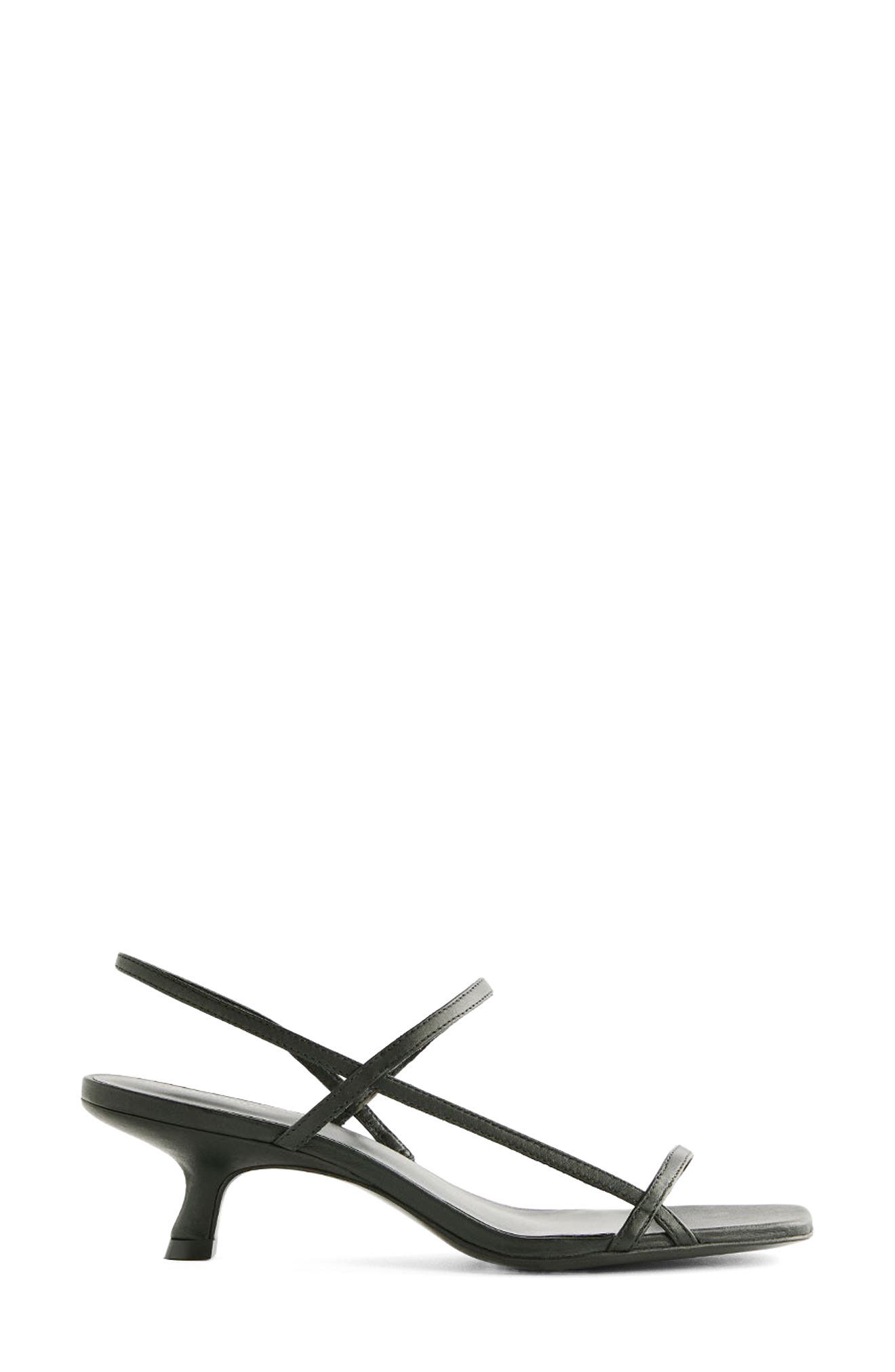 Reformation Serenity Bare Kitten Heel Sandal, Alternate, color, 