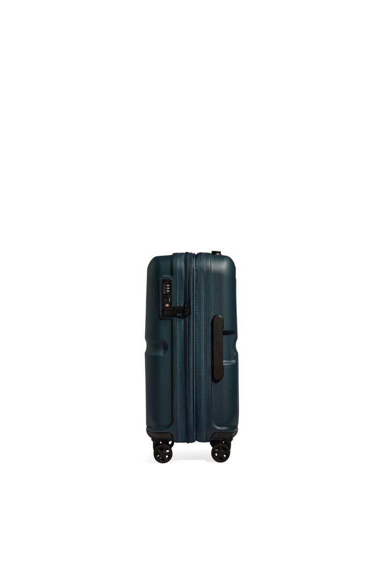 Single Stripe Expandable Carry-On, Alternate, color, Indigo Blue