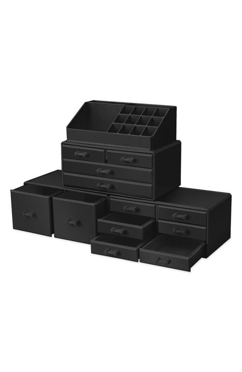 Sorbus Large 12-drawer Makeup Organizer Case In Black