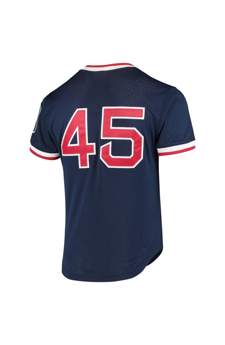 Mitchell & Ness Men's Mitchell & Ness Pedro Martinez Navy Boston Red Sox 1999 Cooperstown Collection Mesh Batting Practice Jersey, Alternate, color, 