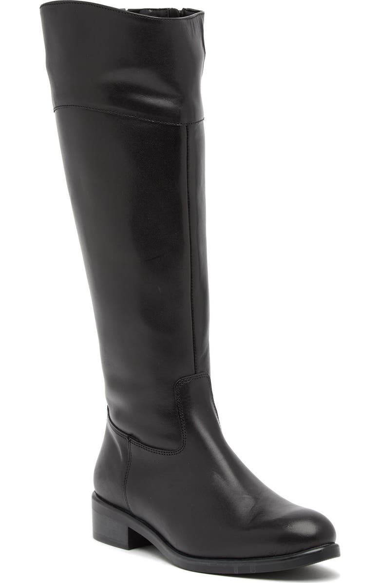 ITALIAN SHOEMAKERS Angelica Leather Knee-High Boot, Main, color,