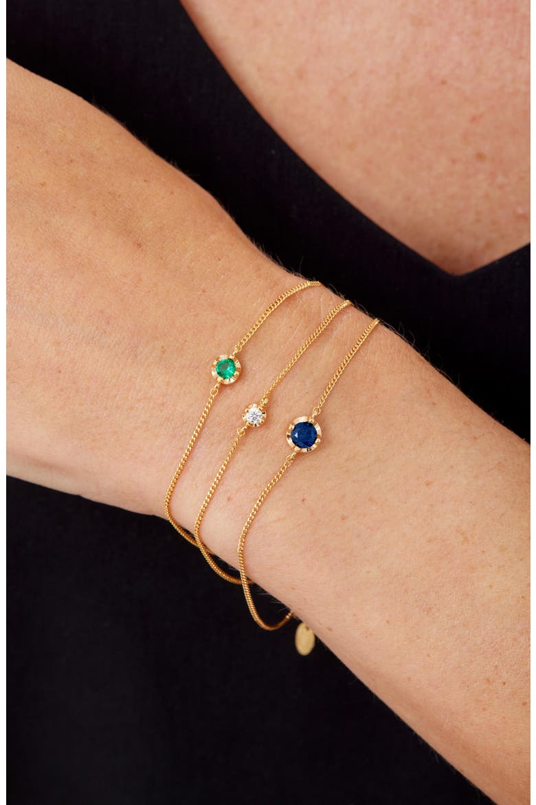 Set of 3 Cubic Zirconia Bracelets, Main, color, WHITE