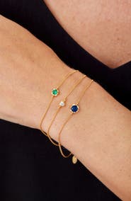 SAVVY CIE JEWELS Set of 3 Cubic Zirconia Bracelets