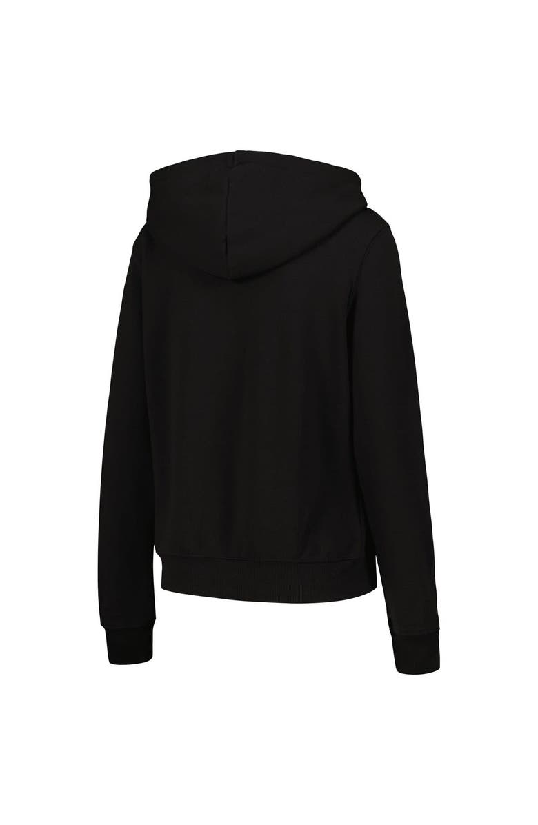 COLOSSEUM Women's Black Ohio State Buckeyes Arch & Logo 1 Pullover Hoodie, Alternate, color, Black