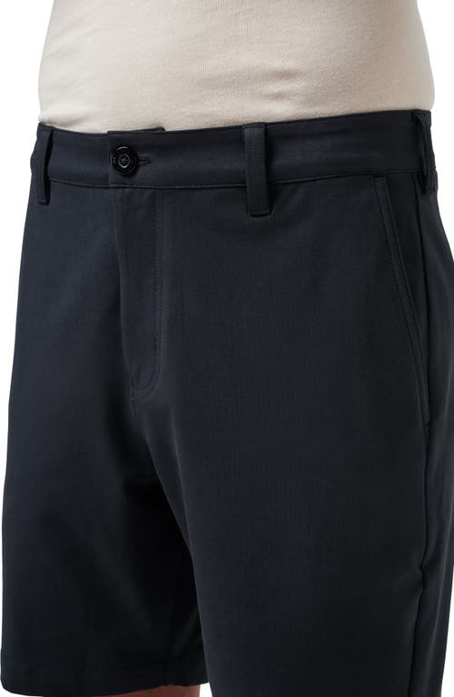 Travismathew Stretchknit 8-inch Shorts In Black