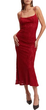 Bardot Ruby Lace Sleeveless Midi Dress