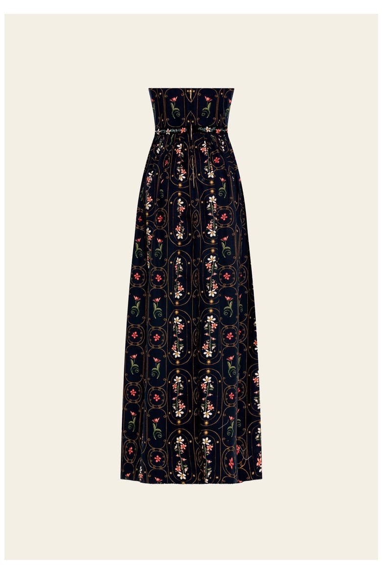 Lienzo Noche Maxi Dress, Alternate, color, Black