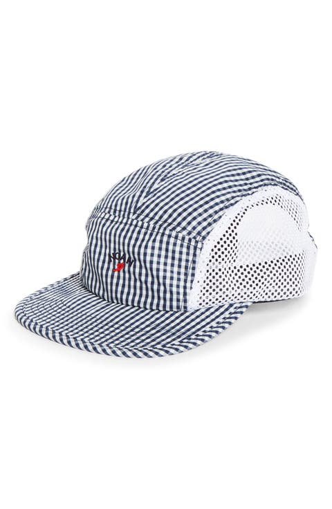Gingham Runner Baseball Cap