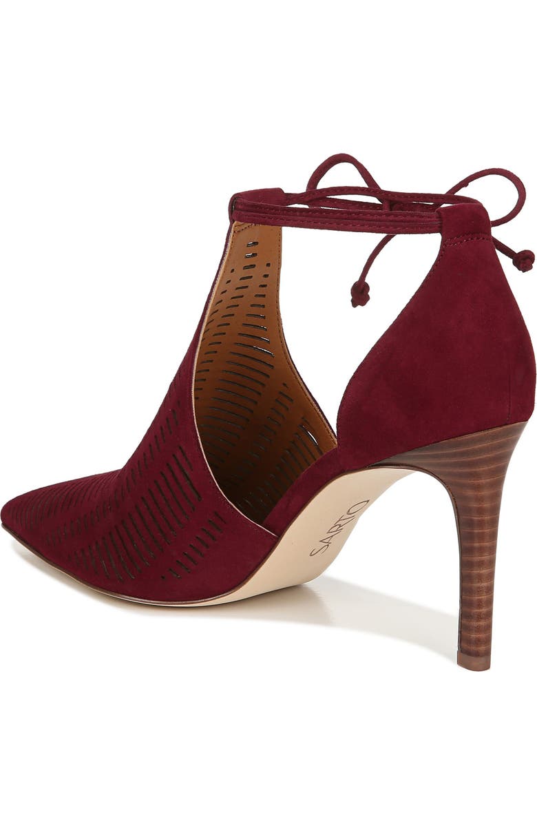 SARTO by Franco Sarto Krista Perforated Ankle Wrap Pump, Alternate, color,
