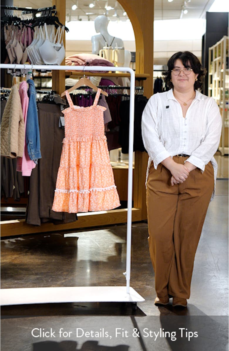 Kids' Smocked Tiered Sundress, sales video thumbnail