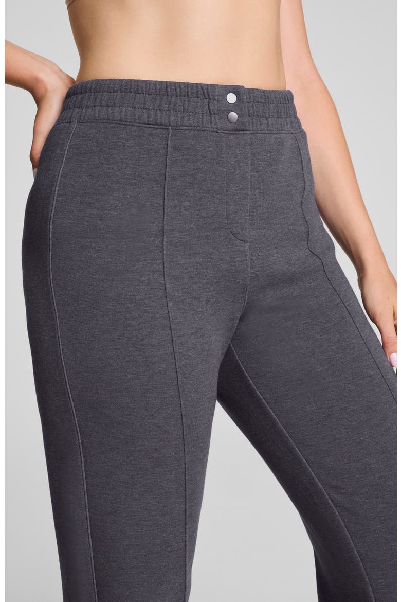 Brushed AirEssentials® Slim Straight Leg Pants, Alternate, color, HEATHER STORM