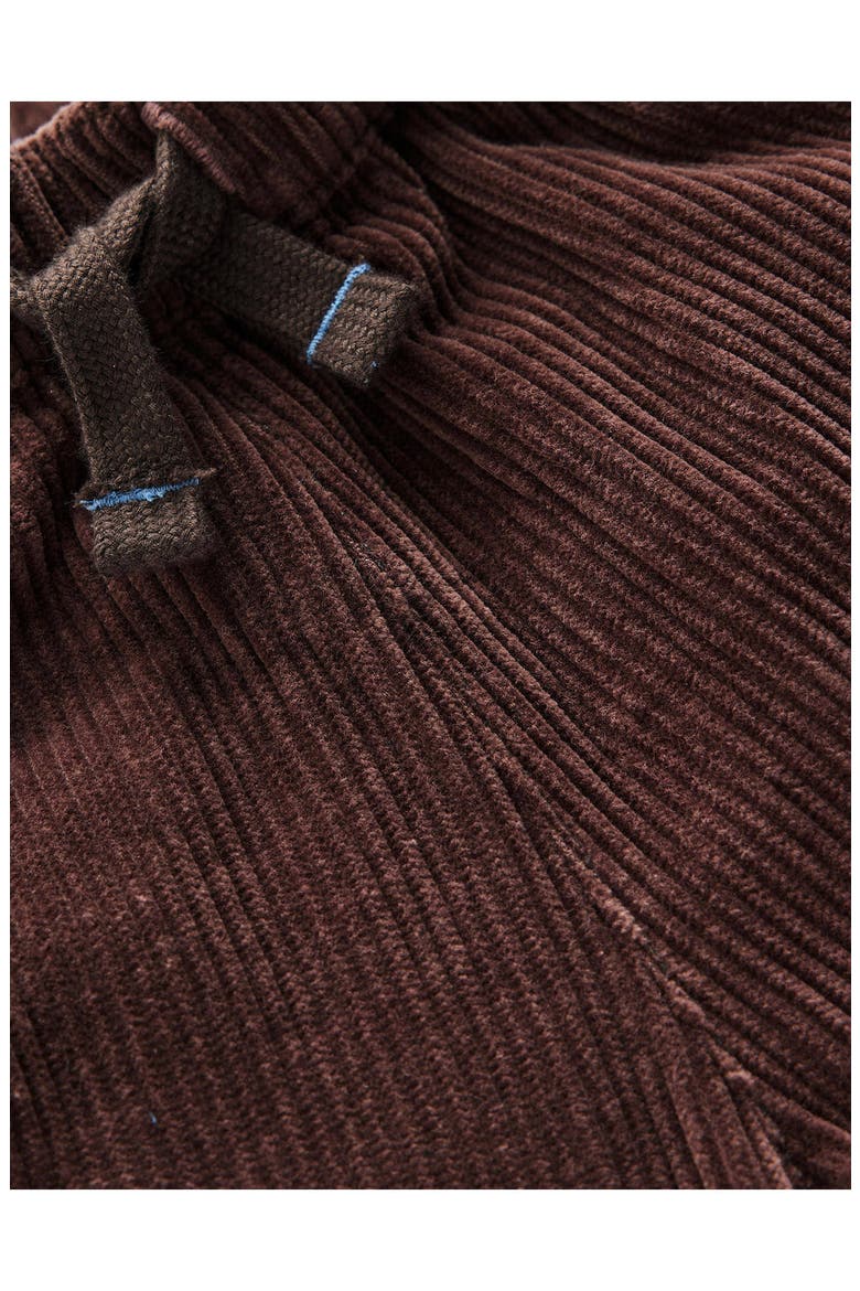 Kids' Cozy Corduroy Straight Leg Pull-On Pants, Alternate, color, BITTER CHOCOLATE