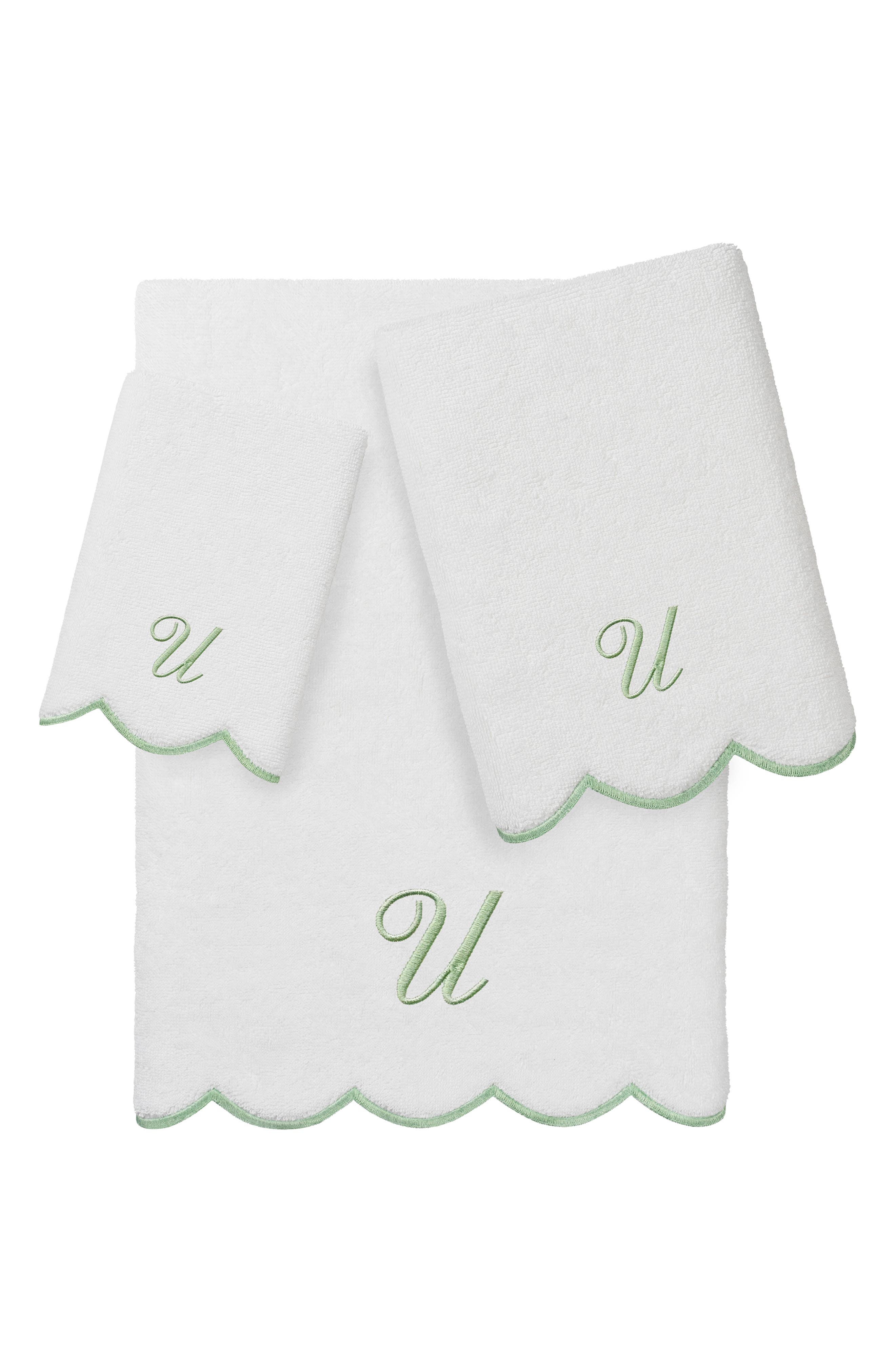 WHITE/ GREEN U