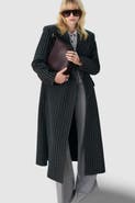 Karen Millen Double Breasted Tailored Maxi Coat