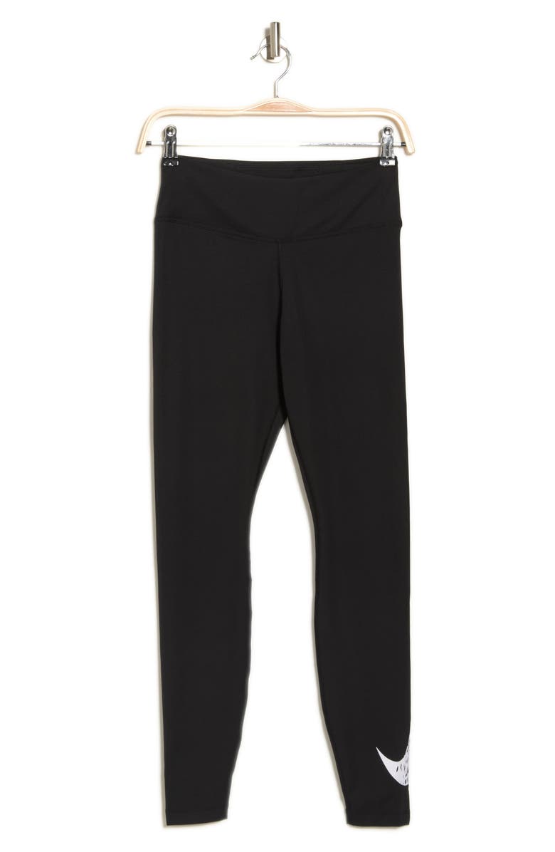 Nike Dri-FIT Swoosh Mid Rise 7/8 Running Tights, Alternate, color, 