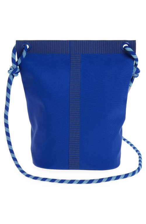 Moncler Salehe Bembury Amoeba Nylon Pouch In Blue