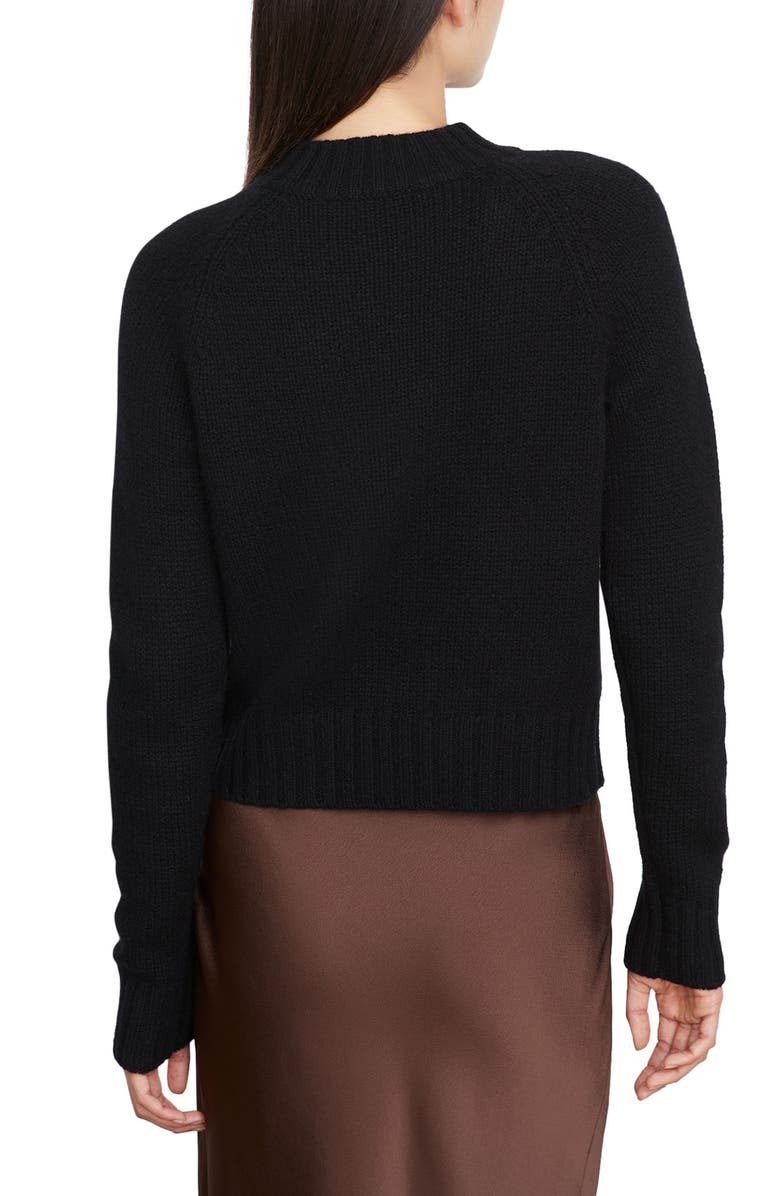 Vince Monogram Cashmere Crewneck Sweater, Alternate, color, 
