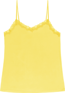 Uwila Warrior Soft Silk Lace Trim Camisole