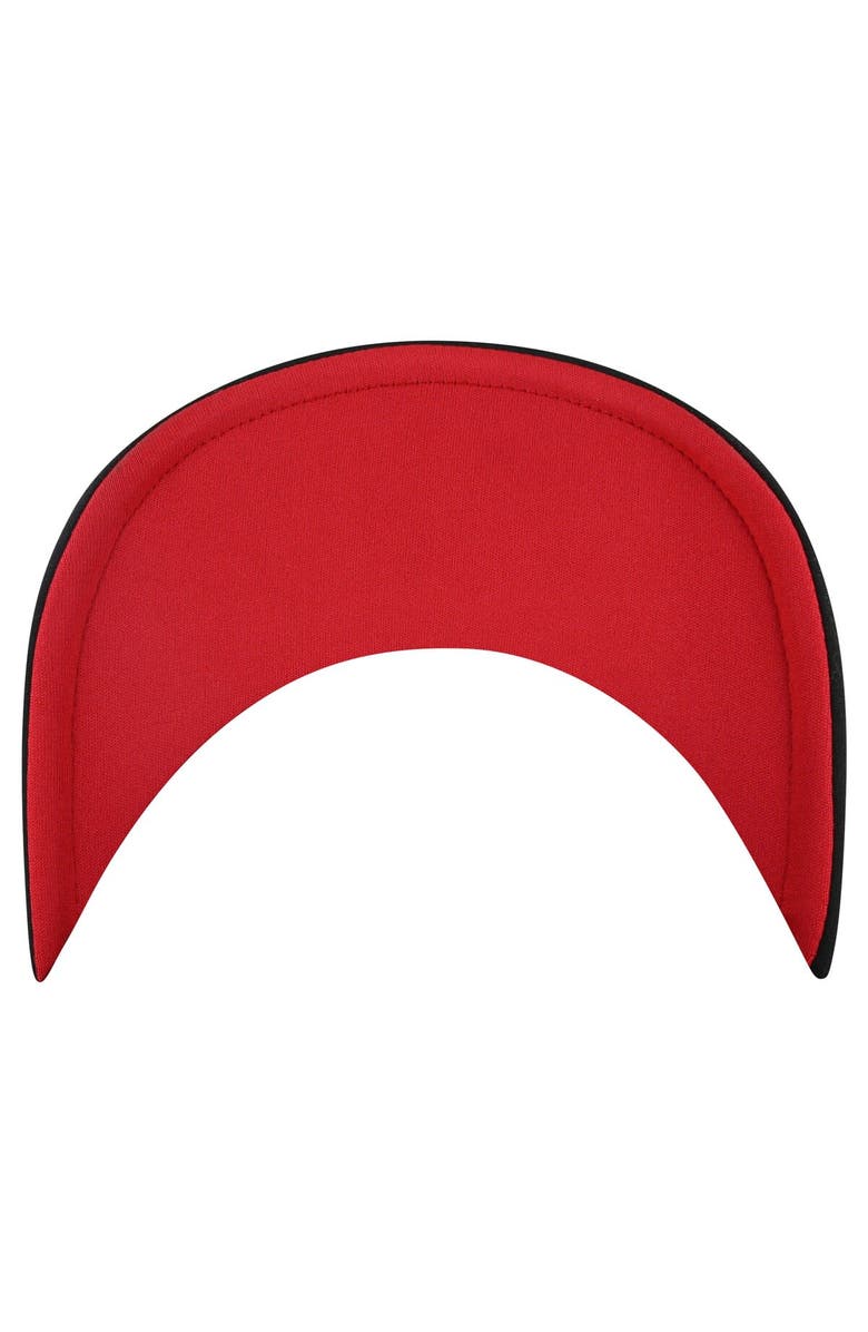 '47 Men's '47 Black Texas Tech Red Raiders Sideband Trucker Adjustable Hat, Alternate, color,