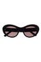 55mm Oval Sunglasses