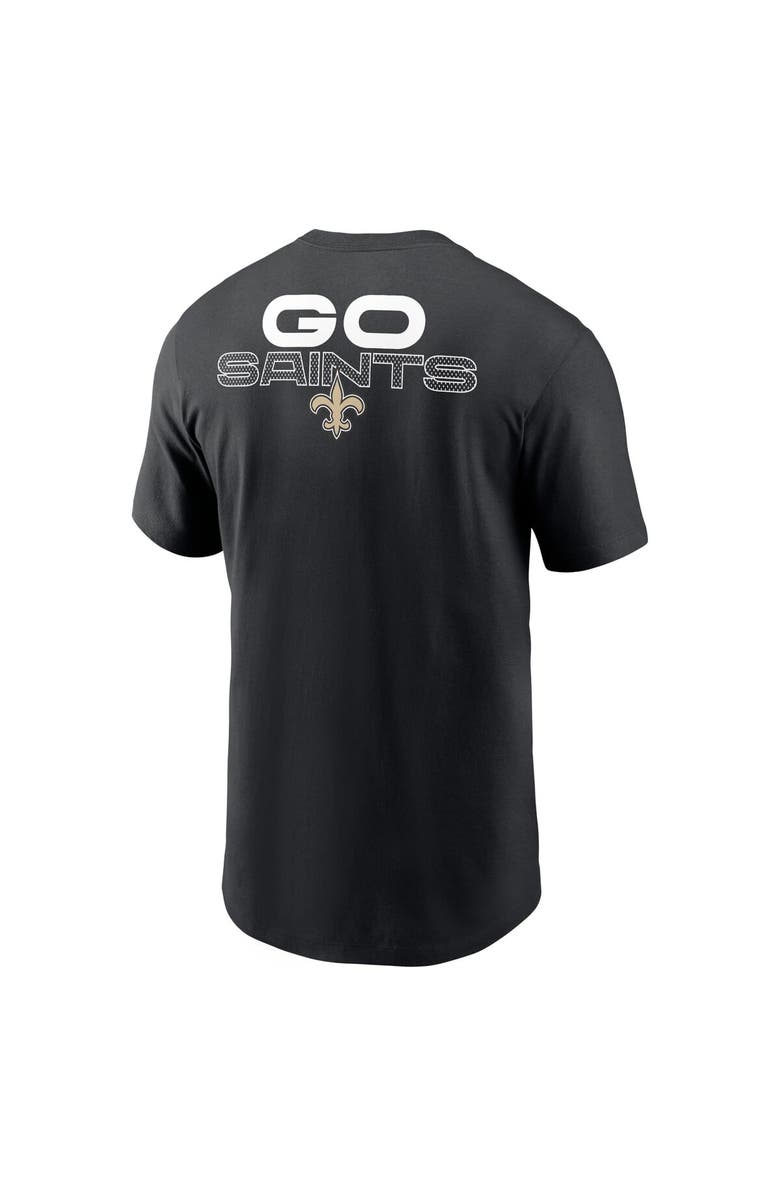Nike Men's Nike Black New Orleans Saints Local Phrase T-Shirt, Alternate, color, Black
