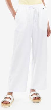 Barbour Christie Cotton & Linen Drawstring Pants